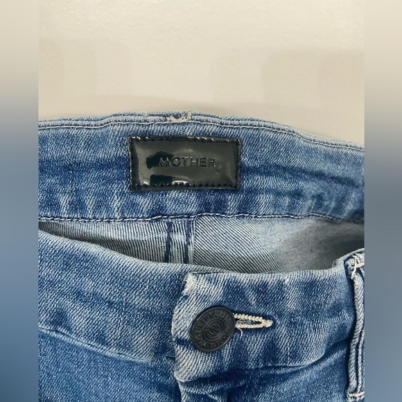 MOTHER The Looker Ankle We The Animals Skinny Jeans Blue Size 30 - Picture 10 of 12